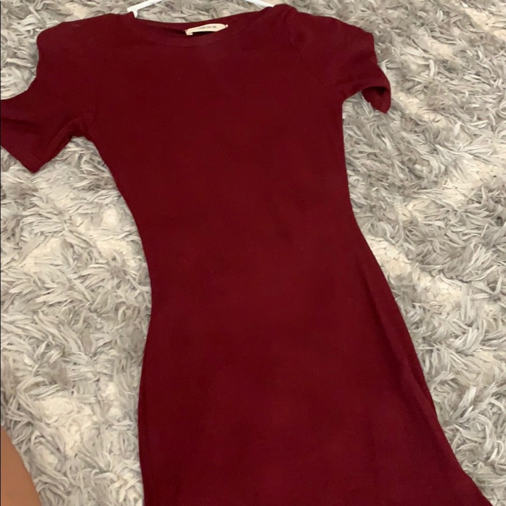 Dark Burgundy dress